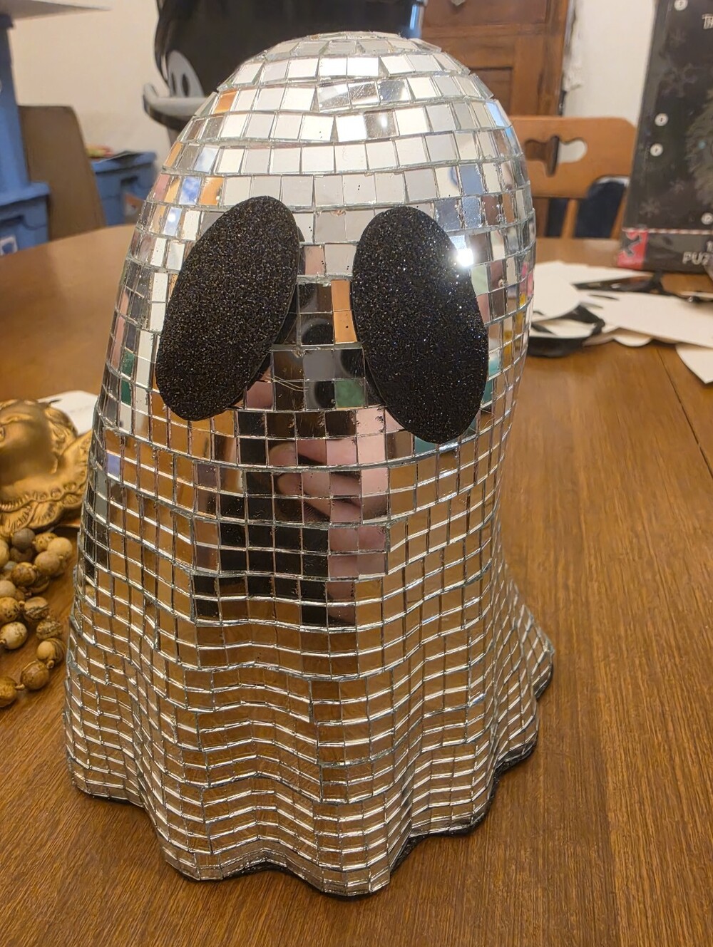 Mirror Disco Ball Ghost